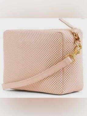 Clare V. Midi Sac Ballet Perforated Leather Crossbody